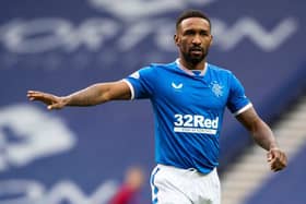 Jermain Defoe is poised to return to the Rangers starting line-up for the Betfred Cup tie at Falkirk on Sunday evening. (Photo by Craig Foy / SNS Group)
