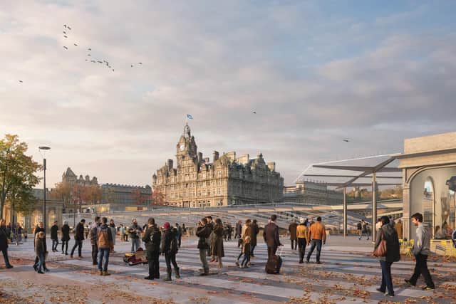 The Edinburgh Waverley masterplan includes measures to improve access to the station by both upgrading the current entrances and providing new ones.