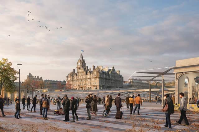 The Edinburgh Waverley masterplan includes measures to improve access to the station by both upgrading the current entrances and providing new ones.
