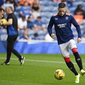 Rangers are hopeful of having Ryan Kent available for their Champions League qualifier. (Photo by Rob Casey / SNS Group)