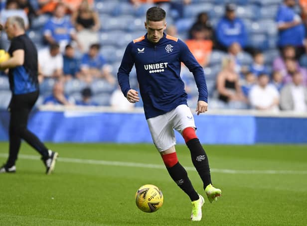 Rangers are hopeful of having Ryan Kent available for their Champions League qualifier. (Photo by Rob Casey / SNS Group)