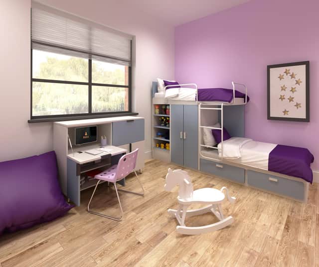 One lucky winner will take delivery of a single School in a Box unit