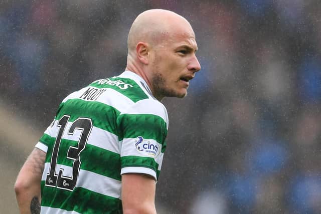 Aaron Mooy has confirmed his retirement from football.  (Photo by Craig Foy / SNS Group)