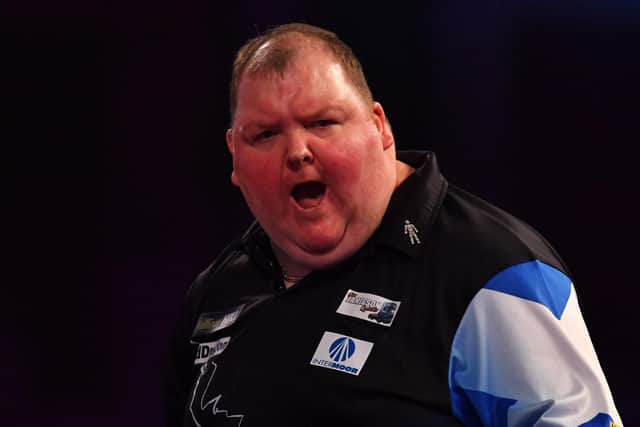 John Henderson partnered Peter Wright as Scotland clinched the World Cup of Darts in Germany (Photo by Justin Setterfield/Getty Images)