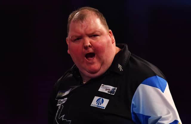 John Henderson partnered Peter Wright as Scotland clinched the World Cup of Darts in Germany (Photo by Justin Setterfield/Getty Images)