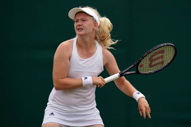 Francesca Jones has qualified for the Australian Open. Picture: John Walton/PA Wire