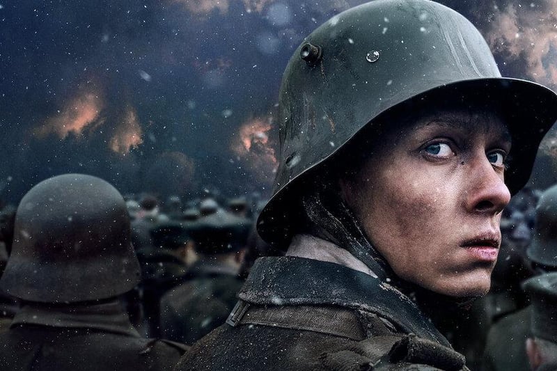 Winner of multiple awards in 2023, All Quiet On The Western Front is a drama film that does not shy away from the tragedy of war. Set during World War I, this German film won the Oscar for best international feature film at the Academy Awards in Los Angeles.