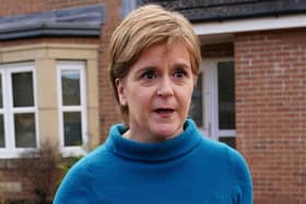 Former first minister Nicola Sturgeon 
