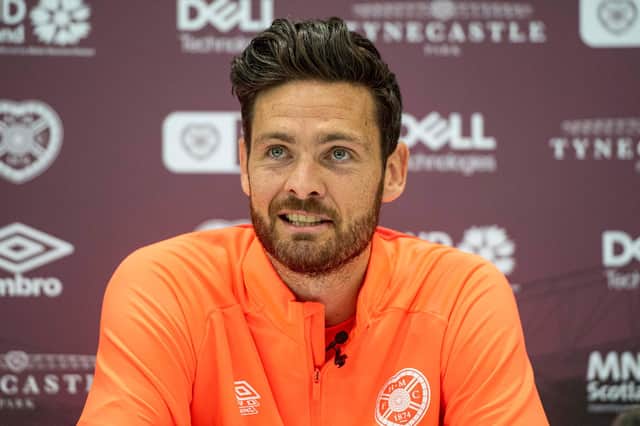 Hearts goalkeeper Craig Gordon has been appointed new club captain. (Photo by Ross MacDonald / SNS Group)