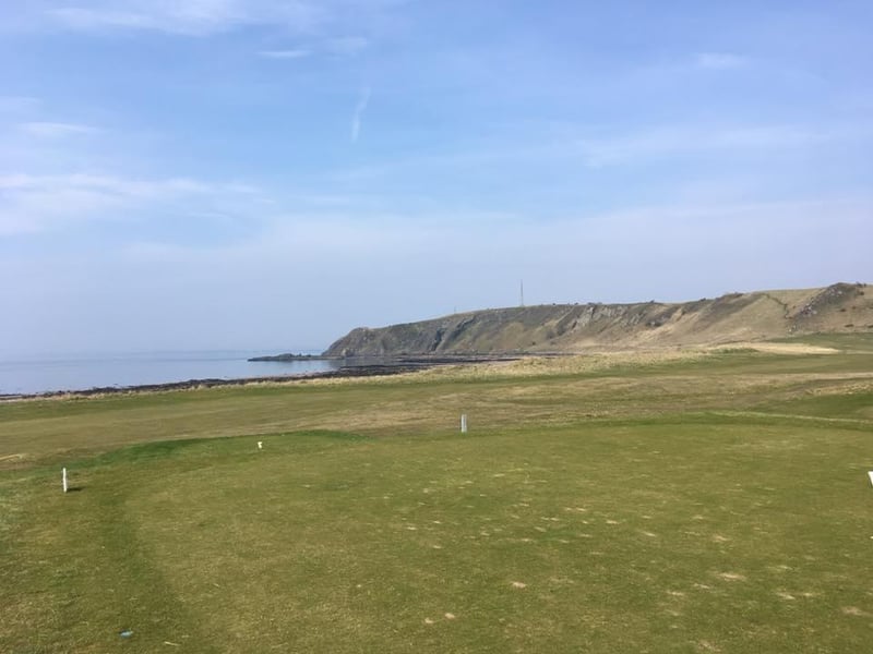 Golf was first played in Elie and Earsferry, in the East Neuk of Fife in 1787, although the current club was formed in 1858, making it the third oldest in Scotland. Today, the starter on the first hole uses a periscope salvaged from the HMS Excalibur to make sure the coast is clear for golfers to 'play away'.