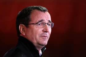 Gary Bowyer left Salford City last month but has been quickly re-employed at Dundee (Photo by Alex Pantling/Getty Images)