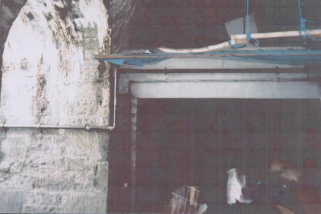 The tunnel entrance from inside. Picture: Ullapool Museum