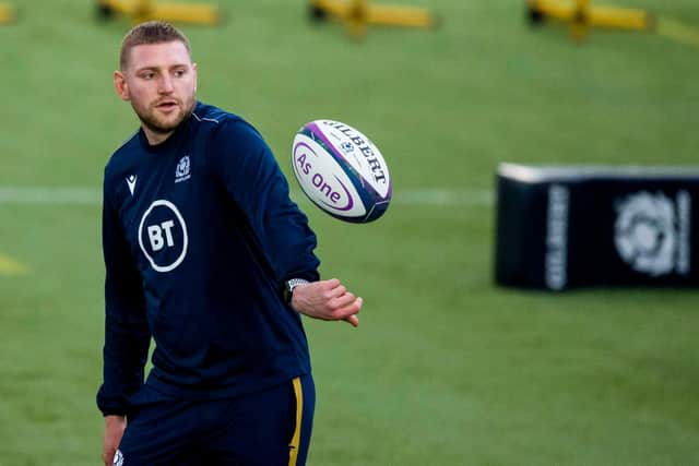 Finn Russell has been outstanding in training according to Scotland coach Gregor Townsend. Picture: Craig Williamson/SNS