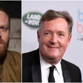 Piers Morgan and Darren McGarvey have clashed on social media.