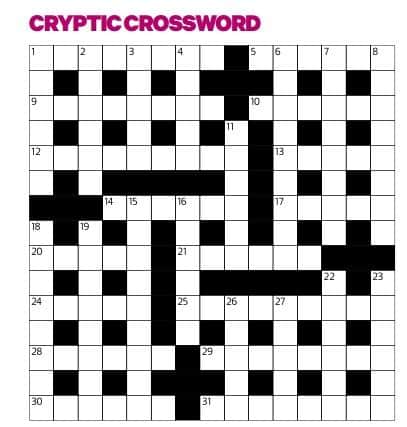 Scotsman crossword 14/5/20