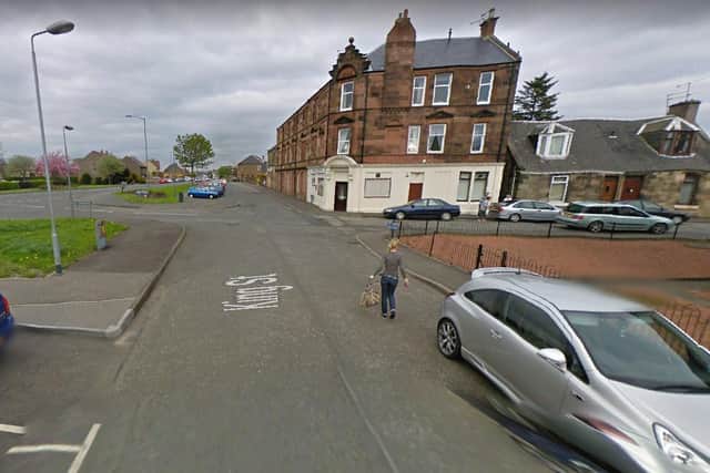 A 12-year-old girl is in a critical condition after a serious road crash on Monday on King Street in Stenhousemuir.