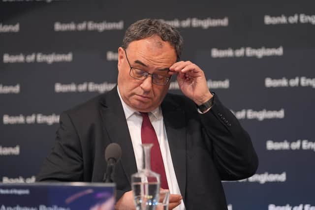 Bank of England governor Andrew Bailey said he is 'optimistic that things are moving in the right direction'.