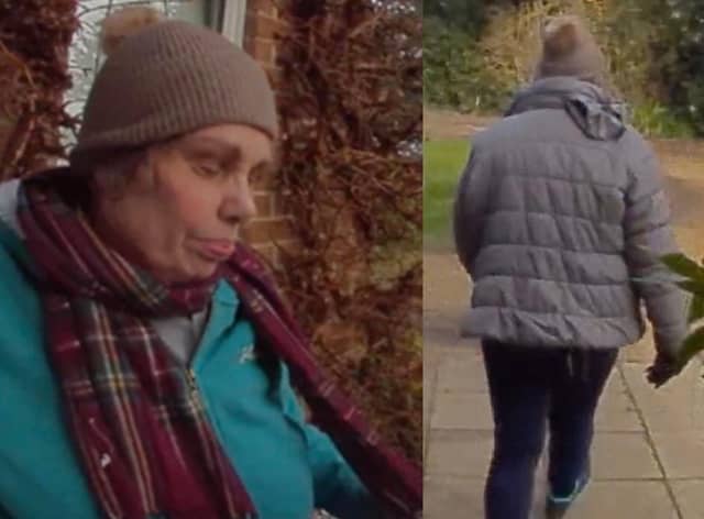 Laurel Aldridge as she was last seen leaving her home in Walberton on Tuesday 14