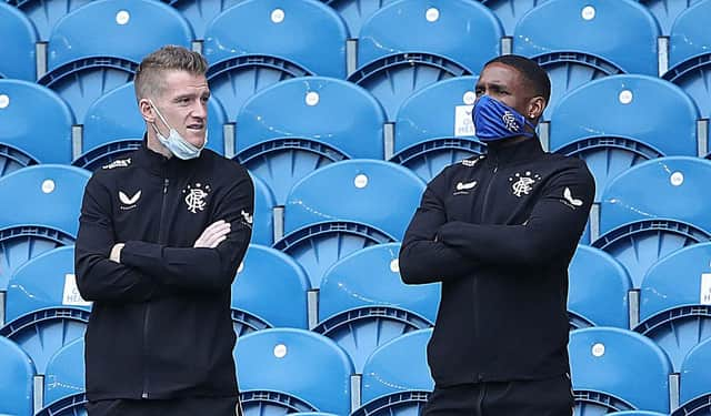 Steven Davis and Jermain Defoe. (Photo by Ian MacNicol/Getty Images)