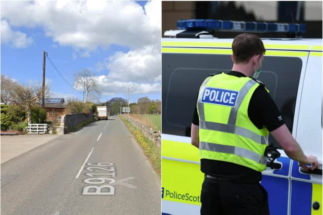 B9126: Man dies after coming off his bike on an Aberdeenshire road
