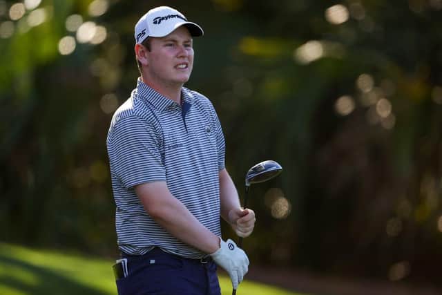 Bob Macintyre in action during the Players' Championship at TPC Sawgrass in Ponte Vedra Beach, Florida. Picture: Kevin C. Cox/Getty Images.