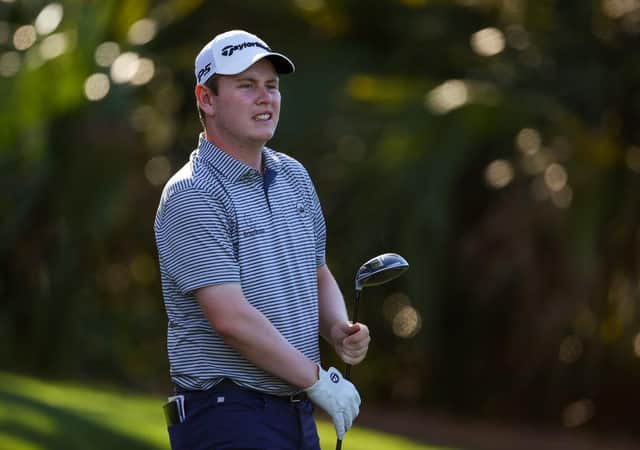 Bob Macintyre in action during the Players' Championship at TPC Sawgrass in Ponte Vedra Beach, Florida. Picture: Kevin C. Cox/Getty Images.