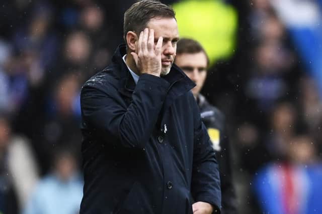Rangers manager Michael Beale's tenure looks as if it can only end one way now. (Photo by Rob Casey / SNS Group)