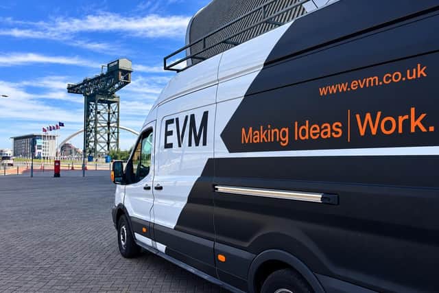 Glasgow-based EVM manufactures and installs signage, branded graphics and interior fitout componentry.