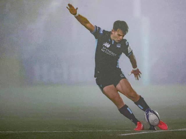 Ross Thompson kept a cool head to land five penalties in the 22-7 victory over Exeter Chiefs in the Heineken Champions Cup. (Photo by Craig Williamson / SNS Group)