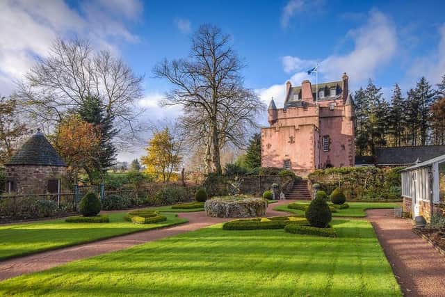 Towie Barclay Castle has gone on the market for offers over £975,000. PIC: Savills.