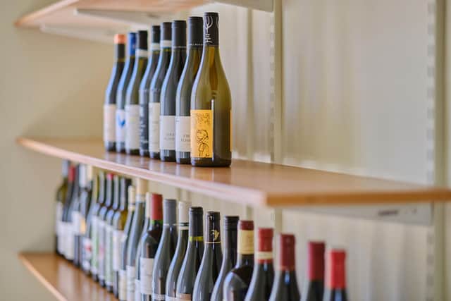 WineKraft shelves
