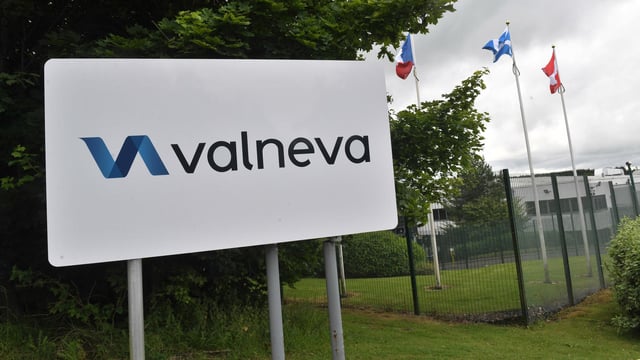 LIVINGSTON, SCOTLAND - JULY 23: The Valneva Plant, which is producing the UK’s coronavirus vaccine during the ongoing coronavirus pandemic, on July 23, 2020, in Livingston, Scotland.