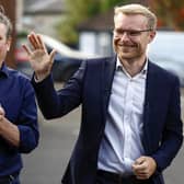Prime Minister Keir Starmer with Scottish Labour energy and climate minister Michael Shanks (Picture: Jeff J Mitchell/Getty Images)