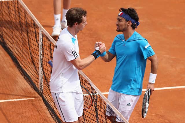 Andy Murray and Fabio Fognini have met on multiple occasions.