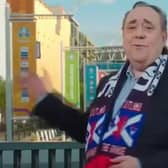 Alex Salmond posted the video today