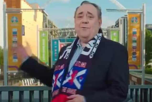 Alex Salmond posted the video today