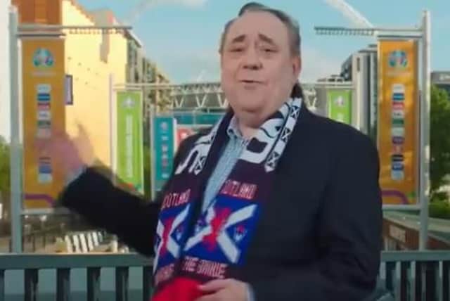Alex Salmond posted the video today