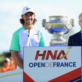 Chief execuite Keith Pelley, right, has watched Tommy Fleetwood flourish on the European Tour and is keen to see lots of others do likewise in the future. Picture: Andrew Redington/Getty Images