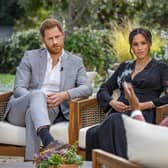 Meghan and Harry drop bombshell upon bombshell in their interview with Oprah Winfrey (Picture: Harpo Productions/Joe Pugliese via Getty Images)