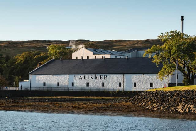 Among Diageo's portfolio is the Talisker distillery on the Isle of Skye. Picture: Diageo.