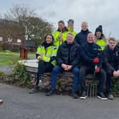 Volunteers helped to clear up the popular park in .