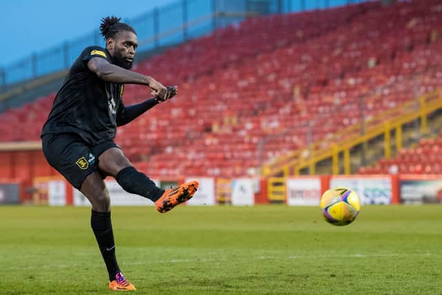Jay Emmanuel-Thomas has signed a two-year deal with Aberdeen. Picture: SNS