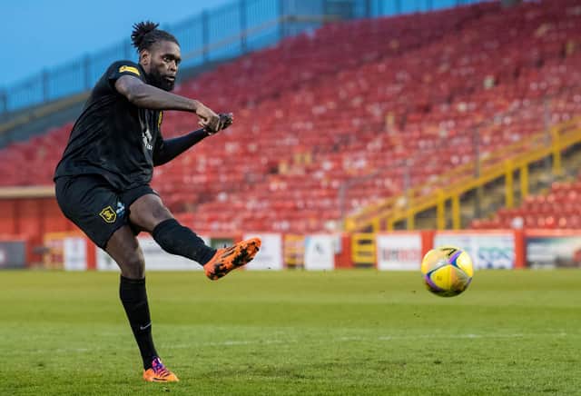 Jay Emmanuel-Thomas has signed a two-year deal with Aberdeen. Picture: SNS