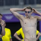 Duncan Scott in training at the Sandwell Aquatics Centre ahead of the Commonwealth Games in Birmingham.