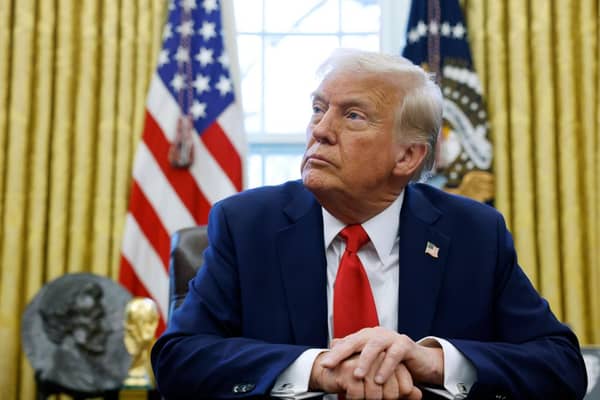 Donald Trump is making waves internationally with his desire for ever greater power for the United States (Picture: Anna Moneymaker/Getty Images)