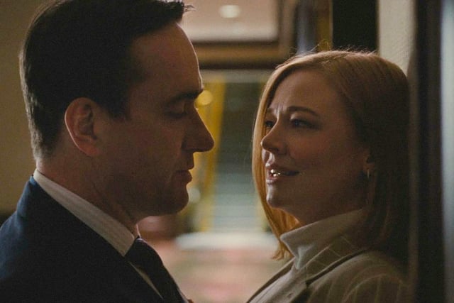 Tom to his wife Shiv: “I just wonder if the sad I’d be without you is less than the sad I get from being with you.”