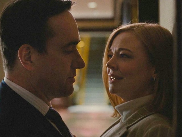 Tom to his wife Shiv: “I just wonder if the sad I’d be without you is less than the sad I get from being with you.”