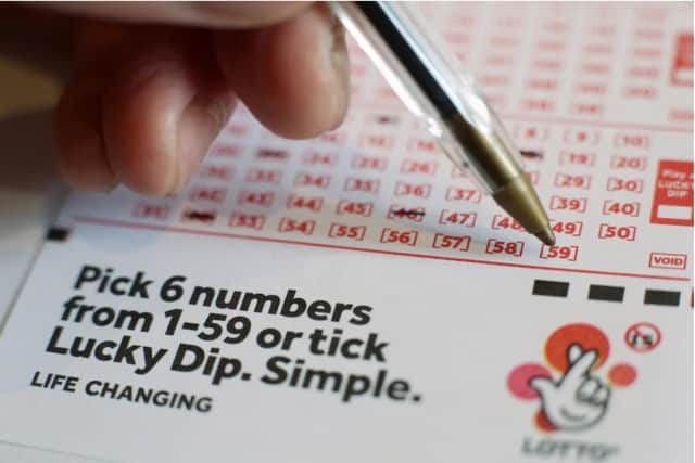 The jackpot went to a lucky ticket holder in South Ayrshire
