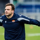 Wes Goosen has overcome ankle and calf injuries and will make his Edinburgh Rugby debut in Parma.  (Photo by Ross Parker / SNS Group)