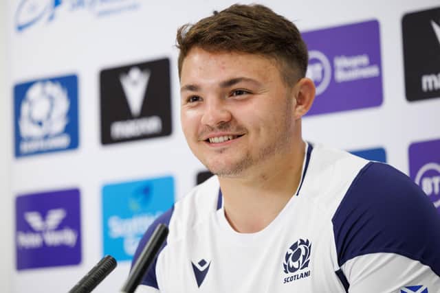 Edinburgh hooker Patrick Harrison is one of ten uncapped players in the Scotland squad for the summer Tour of the Americas. (Photo by Ross Parker / SNS Group)
